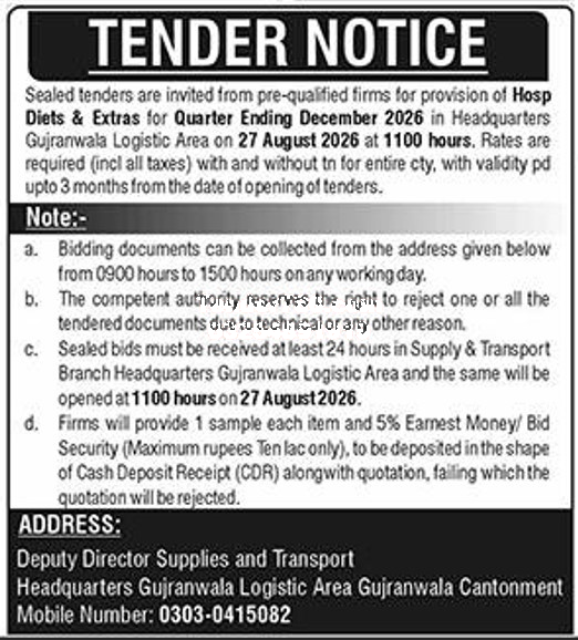 Tender Document