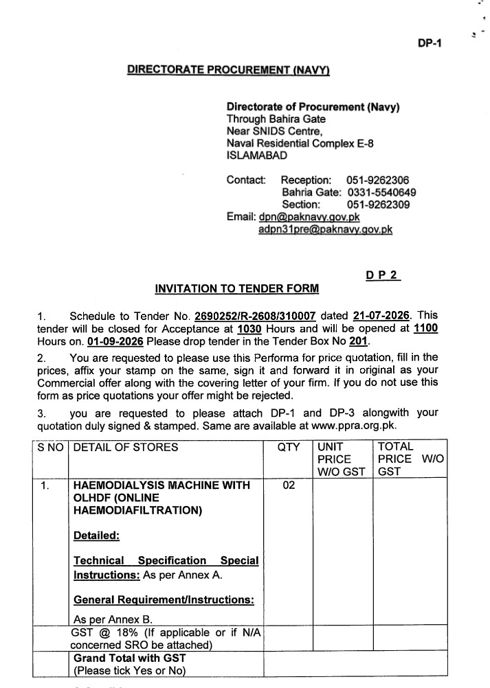 Tender Document