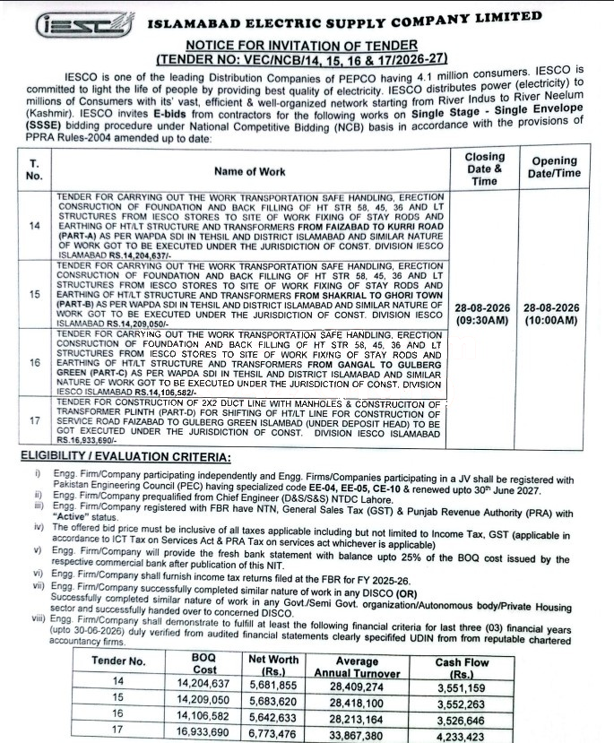 Tender Document