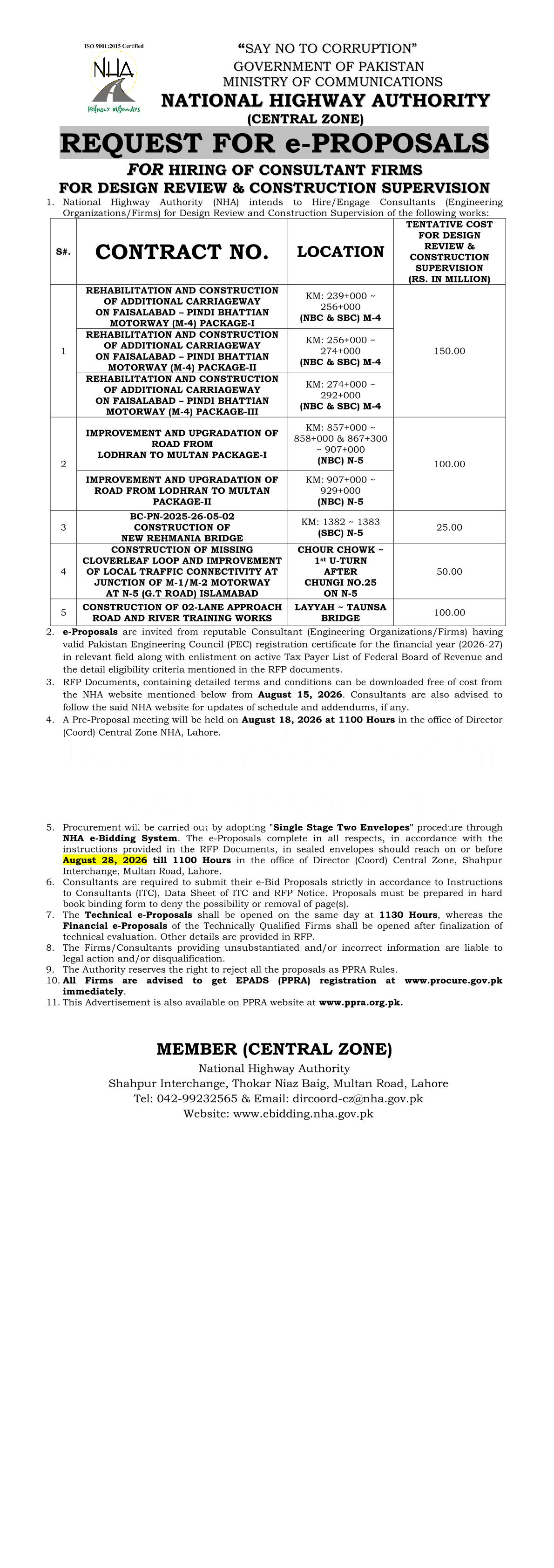 Tender Document