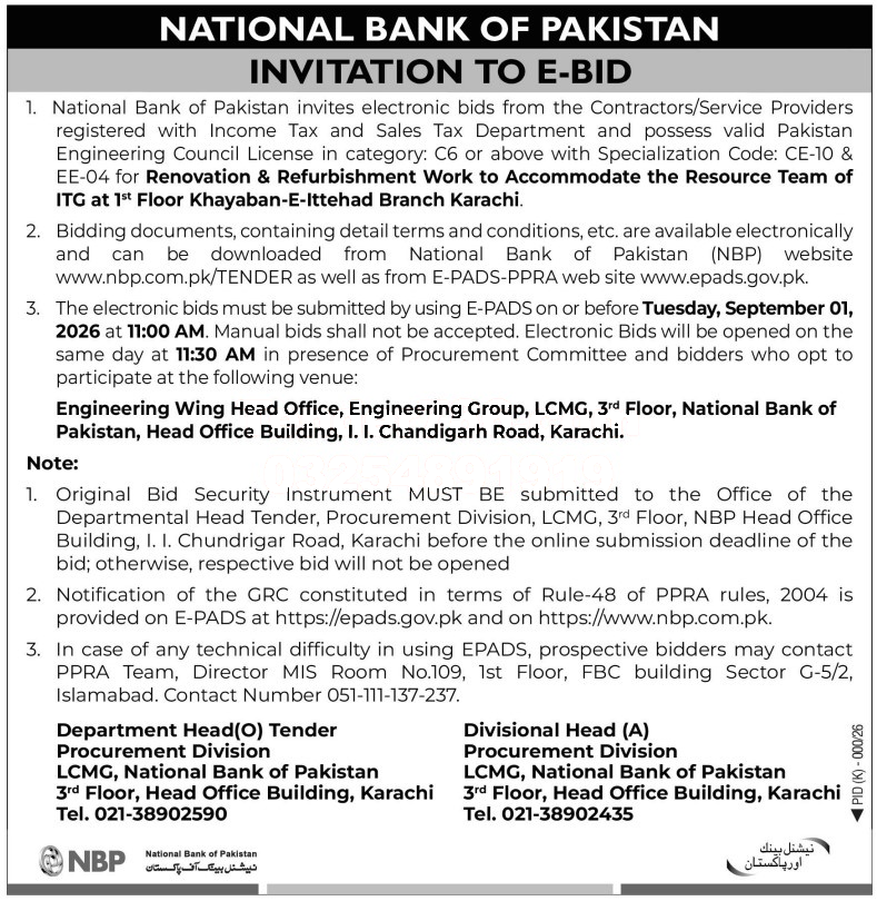 Tender Document
