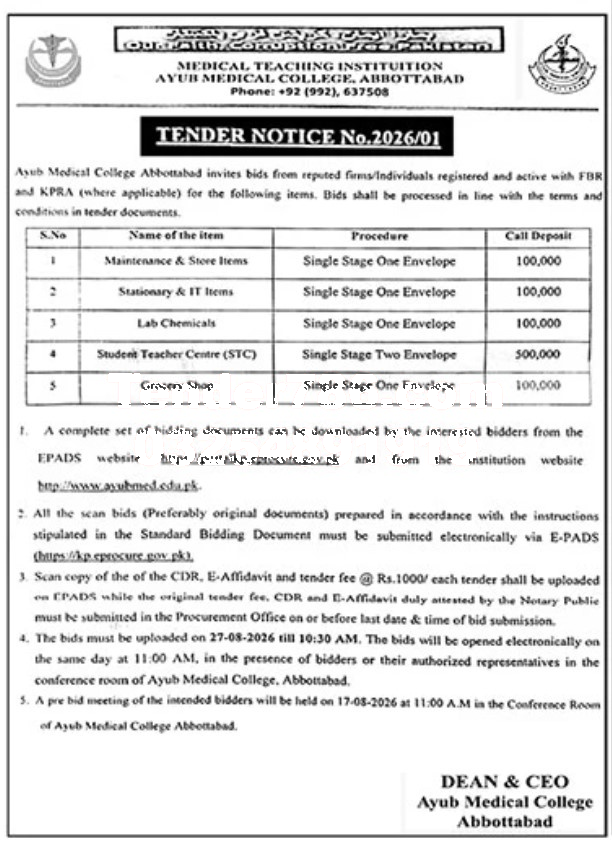 Tender Document
