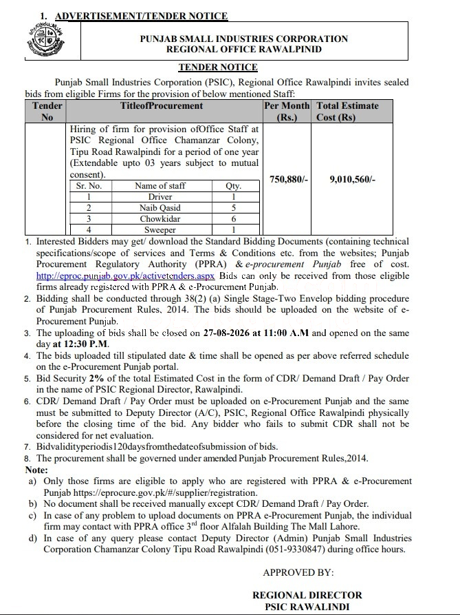 Tender Document