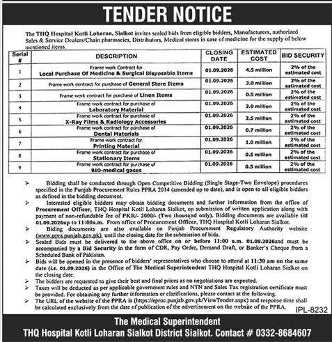 Tender Document
