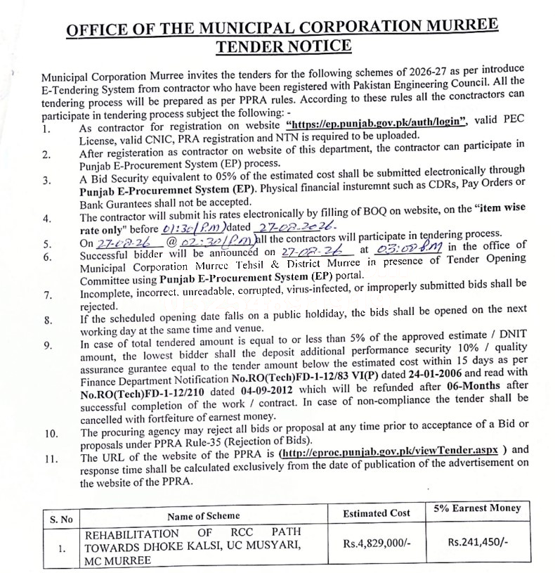 Tender Document