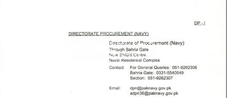 Tender Document