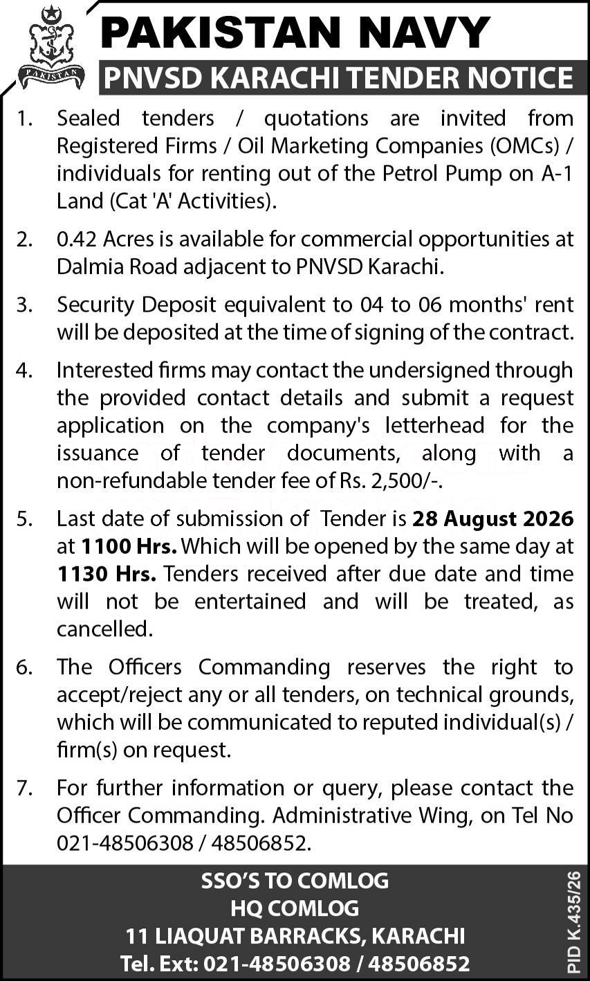 Tender Document