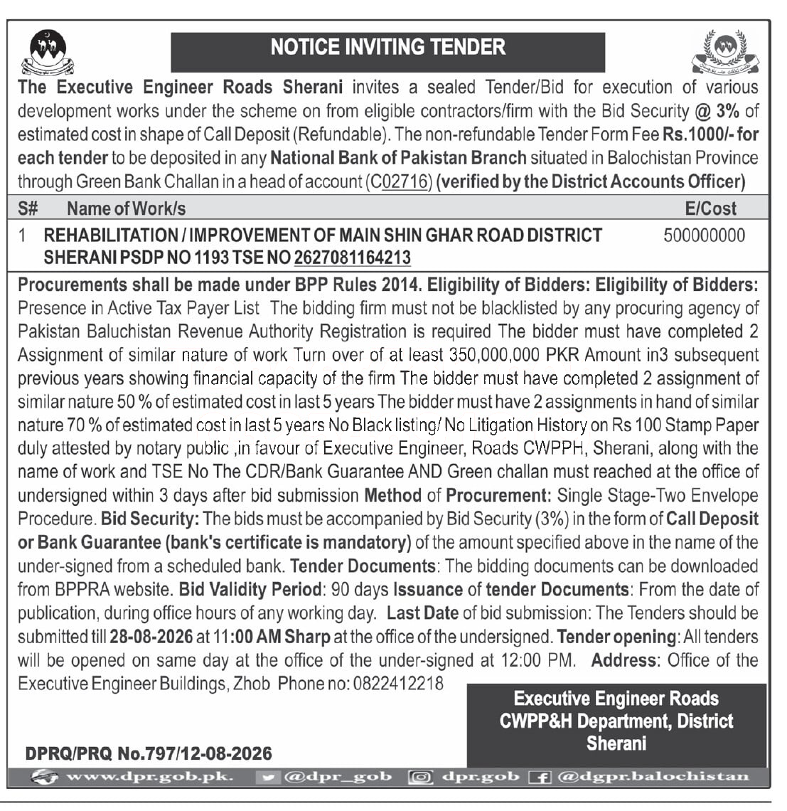 Tender Document