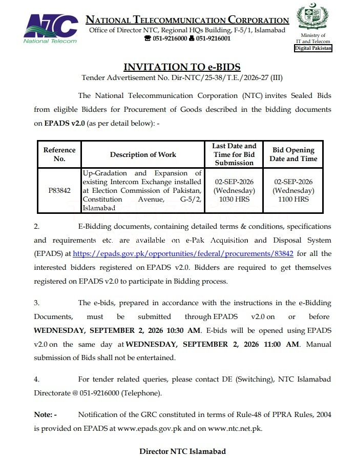 Tender Document