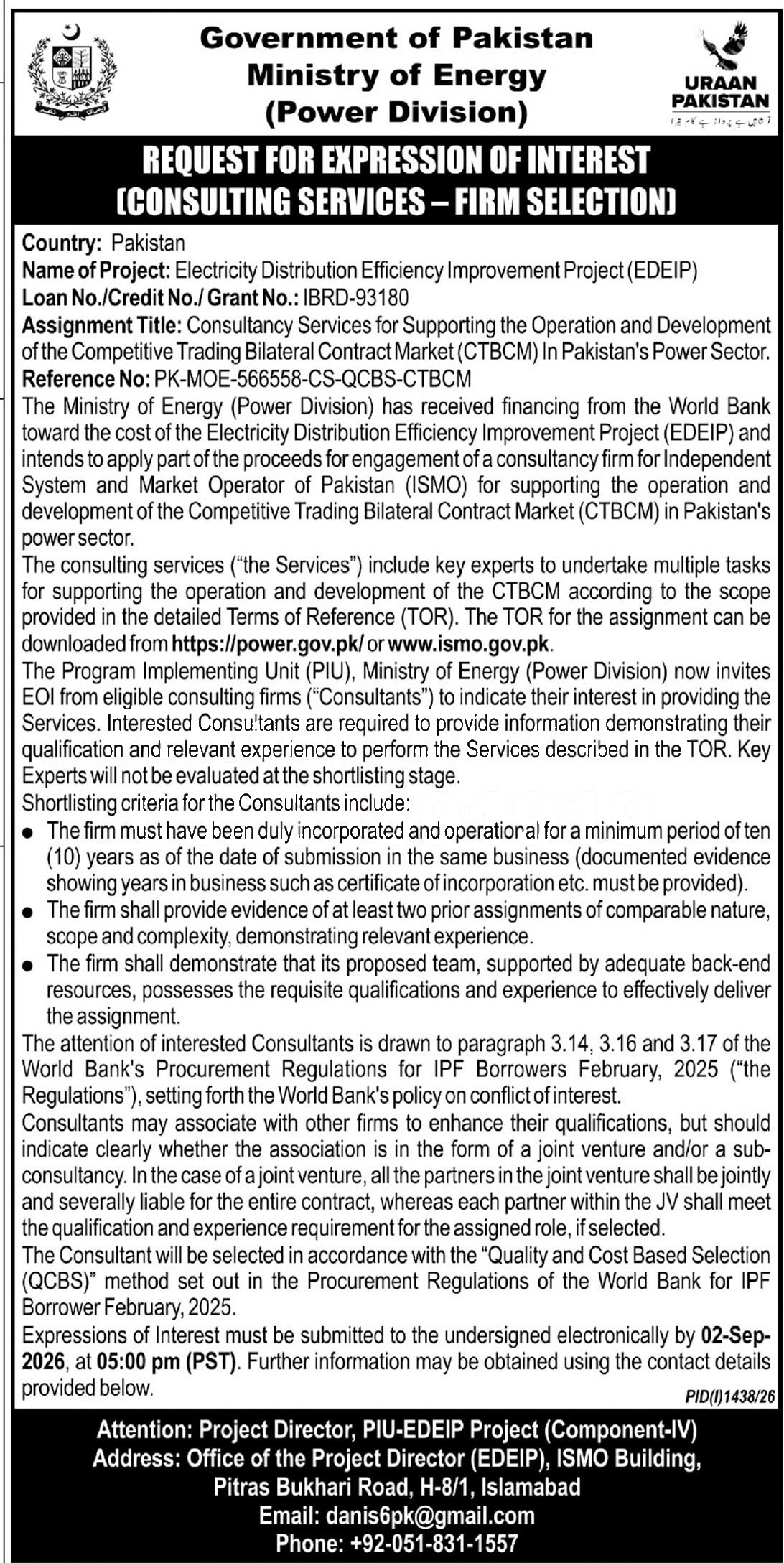 Tender Document