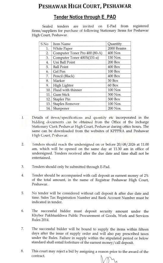 Tender Document