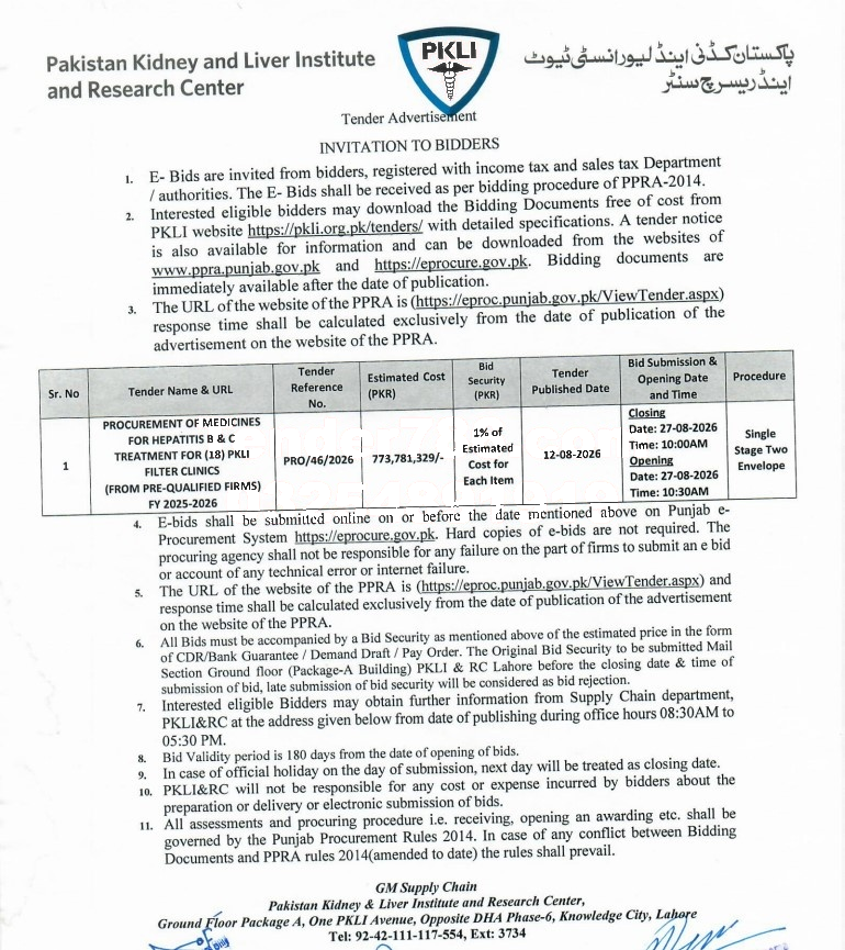 Tender Document