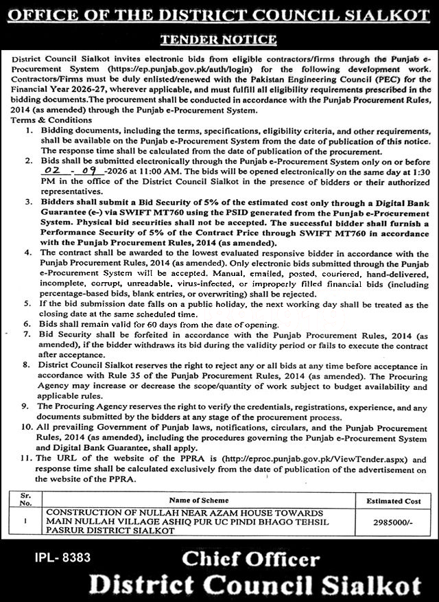 Tender Document