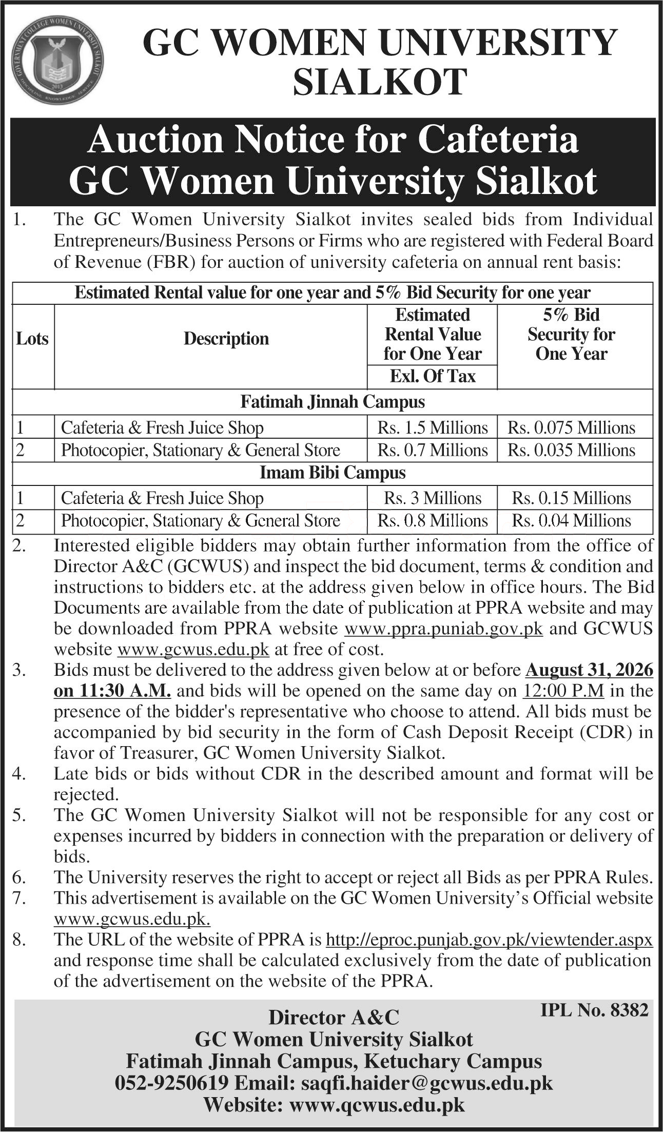 Tender Document
