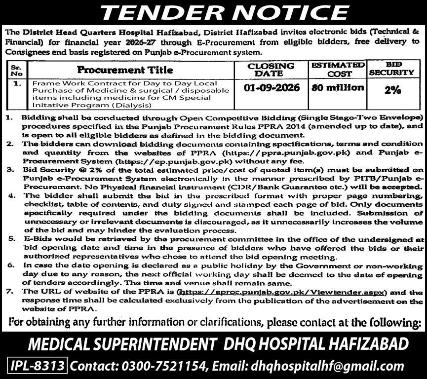 Tender Document