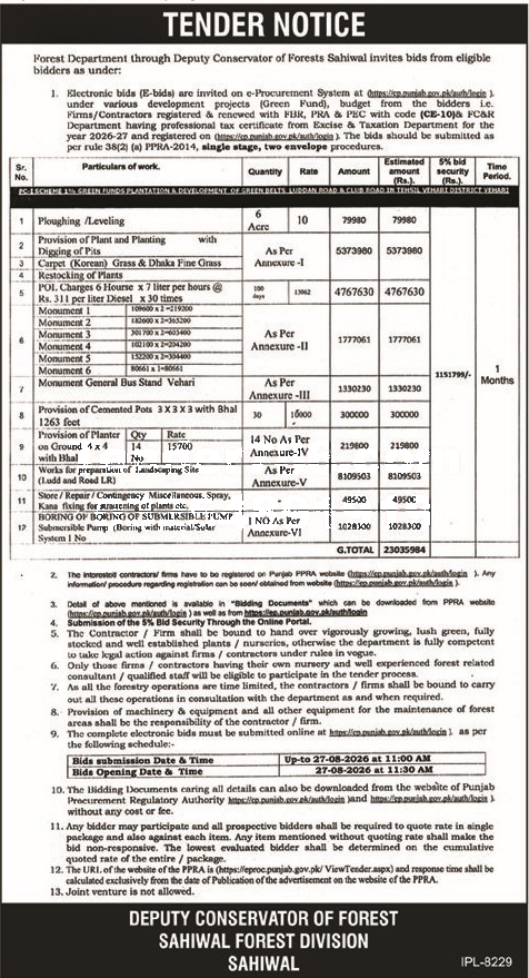 Tender Document