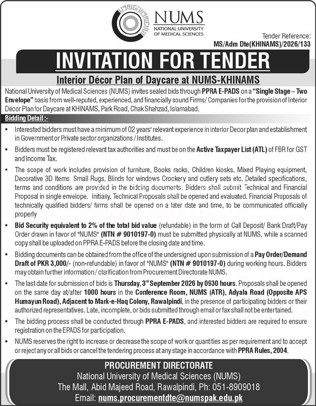 Tender Document