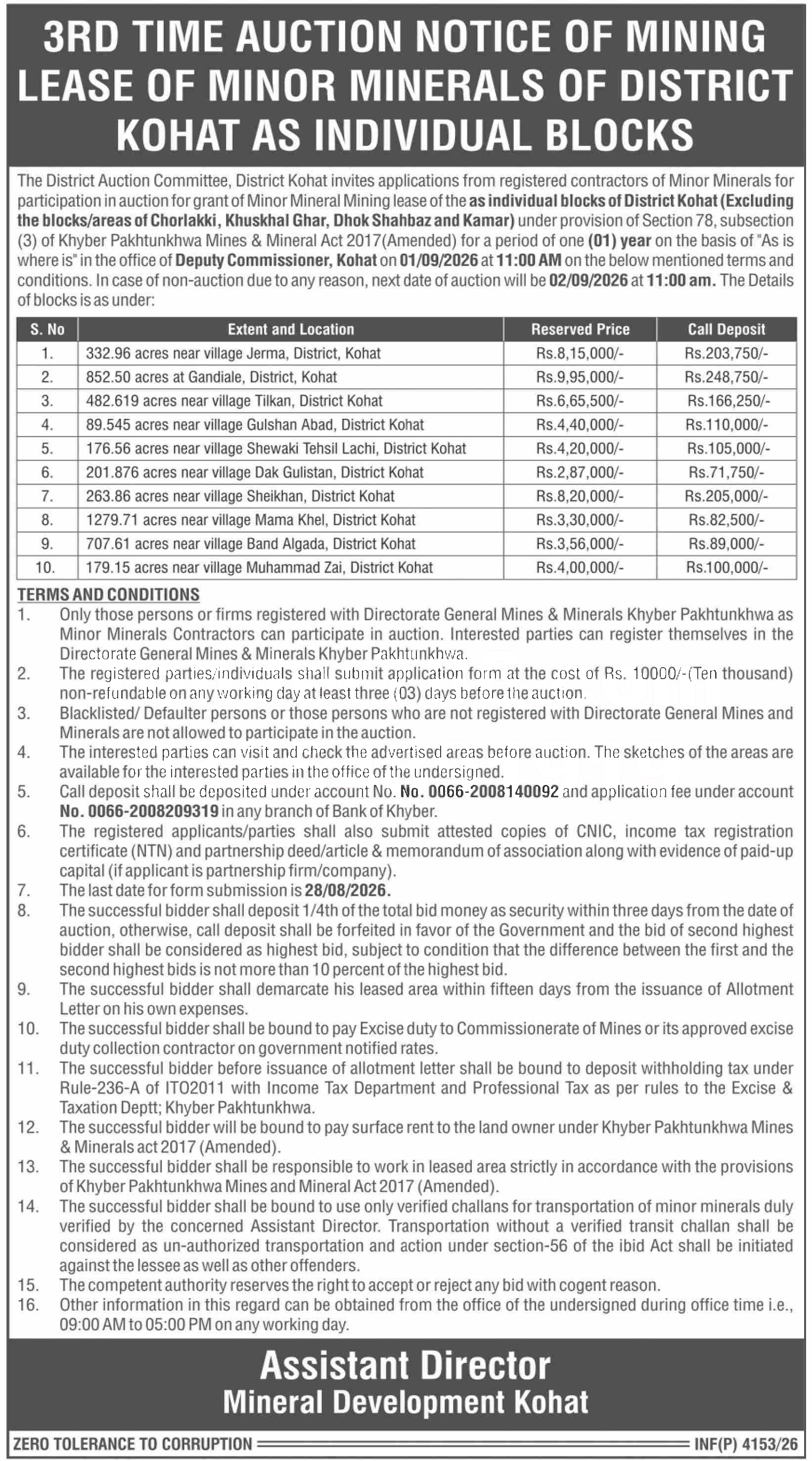 Tender Document