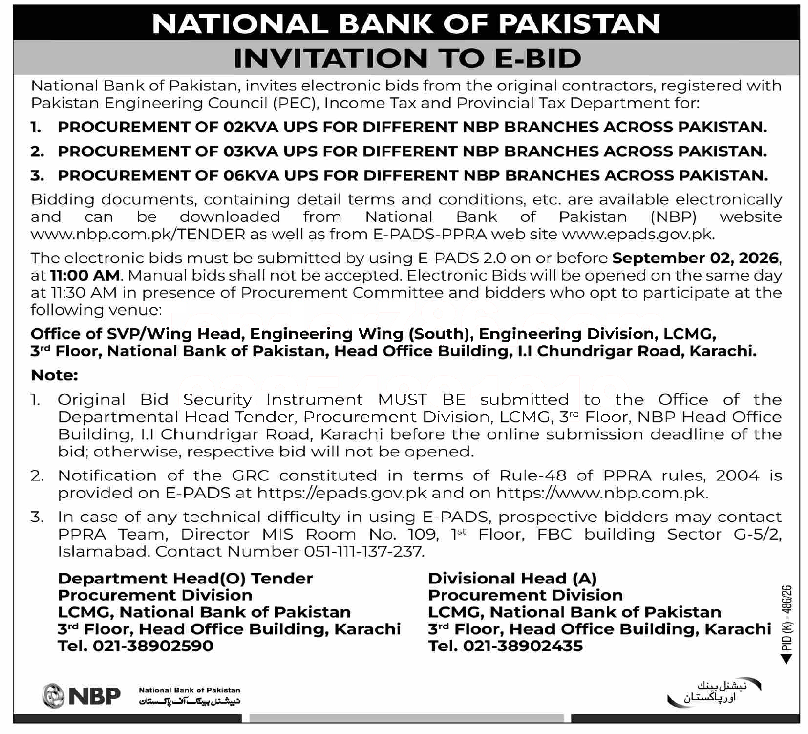 Tender Document