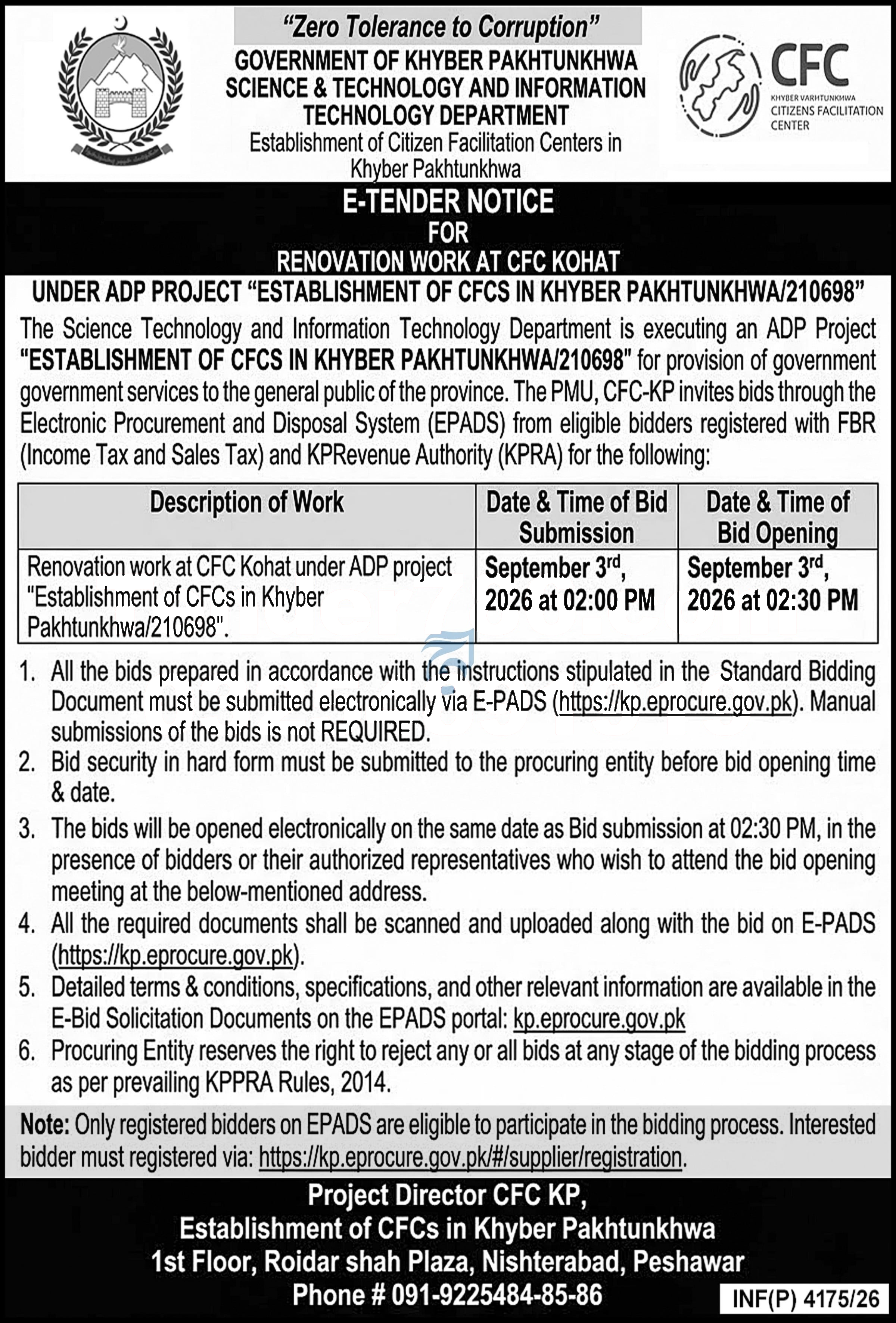 Tender Document