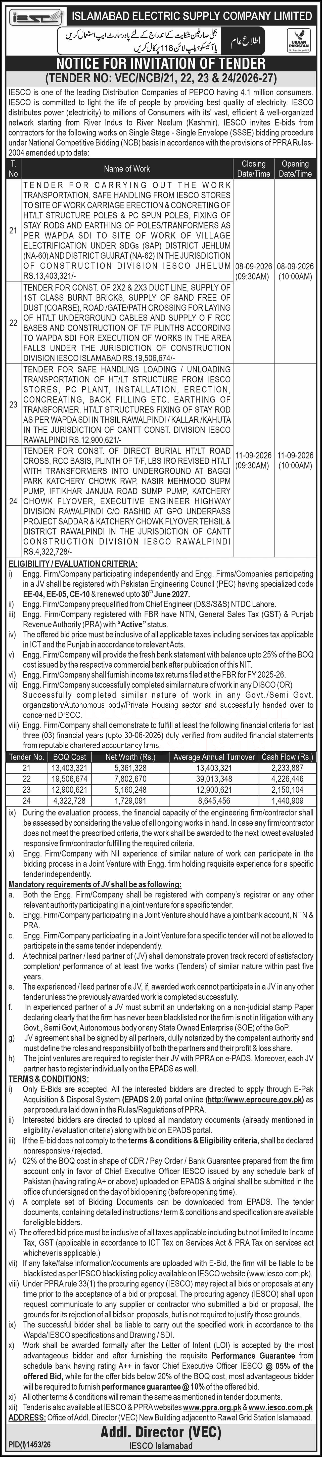 Tender Document