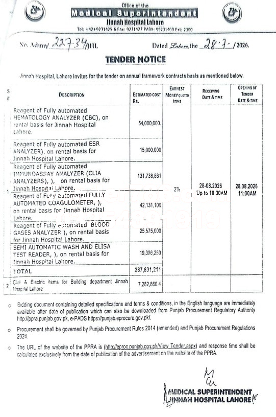 Tender Document