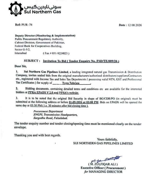 Tender Document