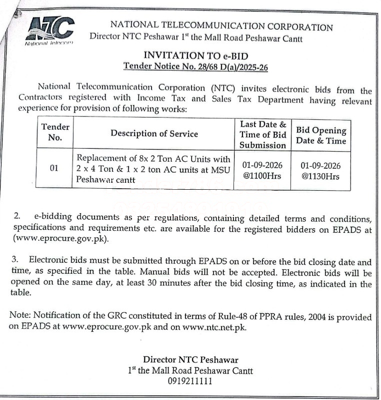 Tender Document