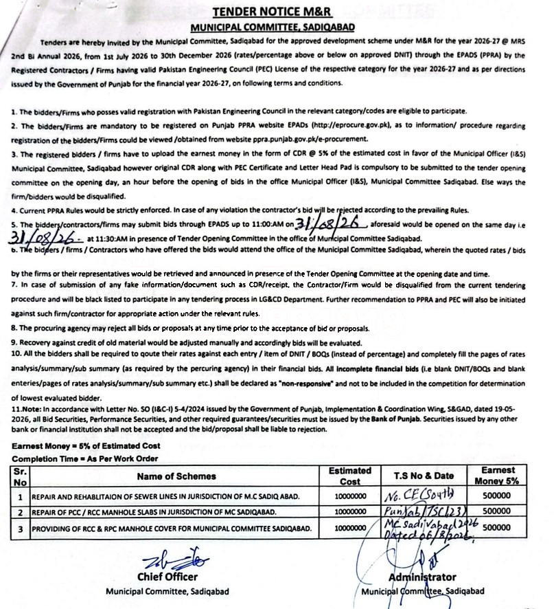 Tender Document