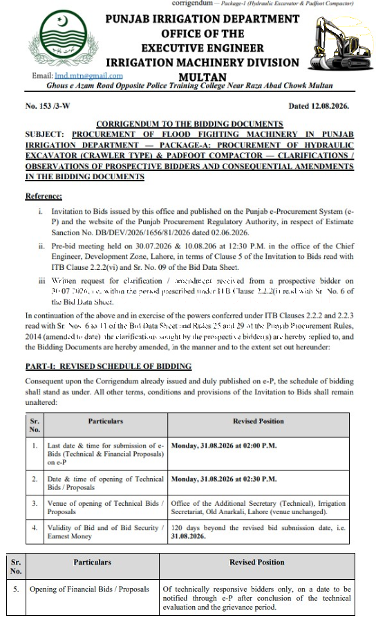 Tender Document
