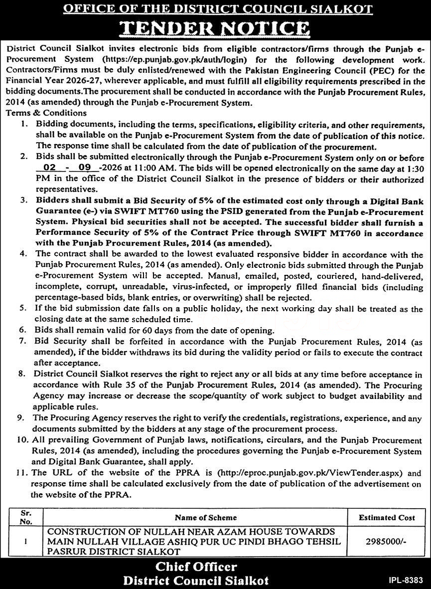 Tender Document
