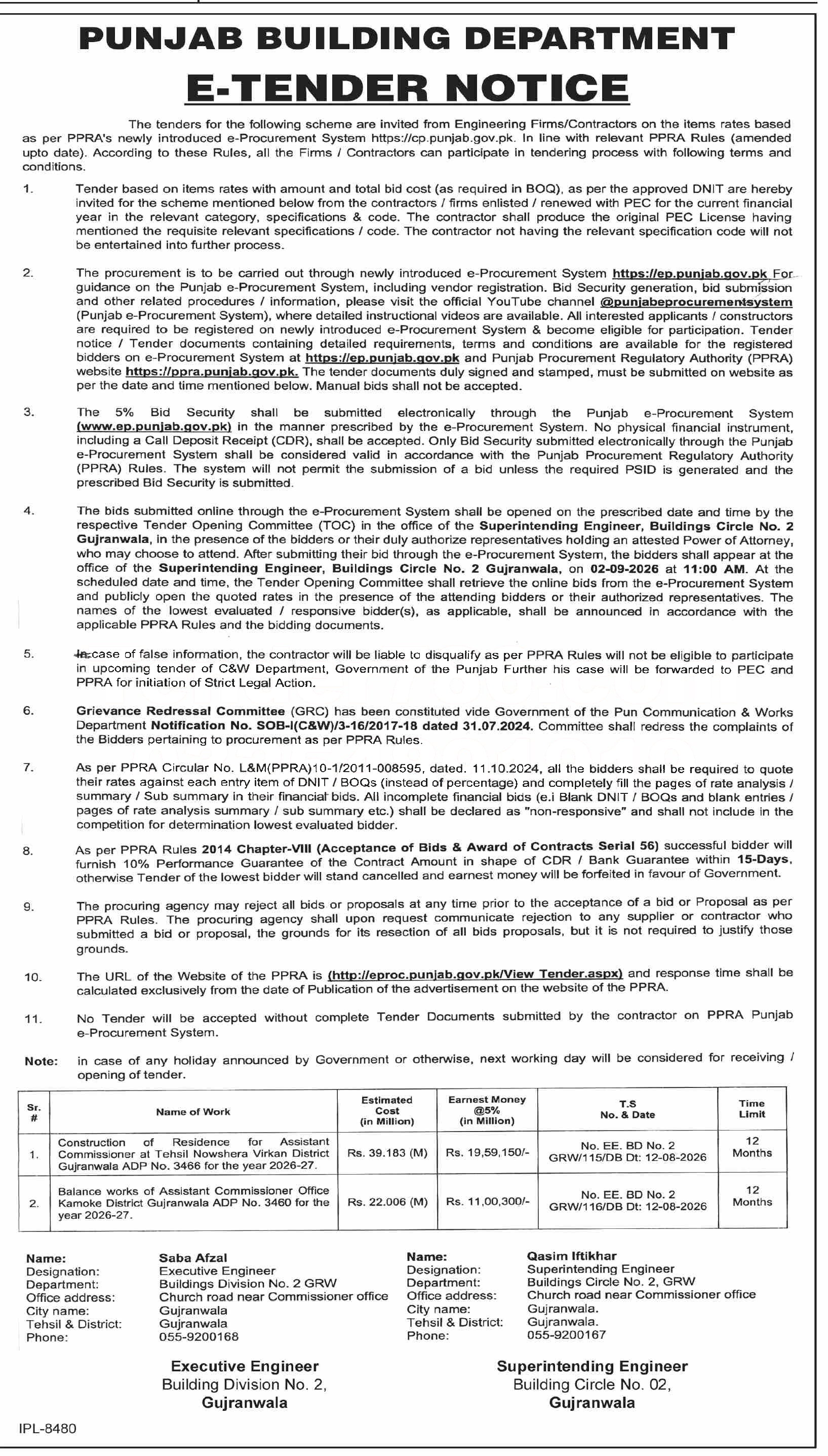 Tender Document