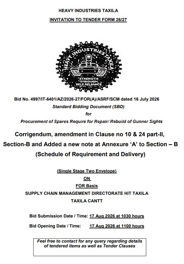 Tender Document