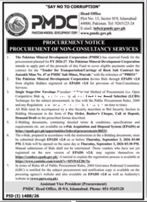 Tender Document