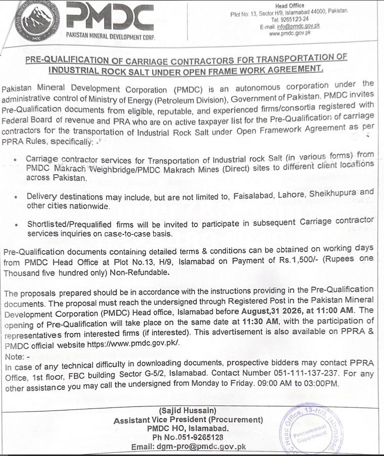 Tender Document
