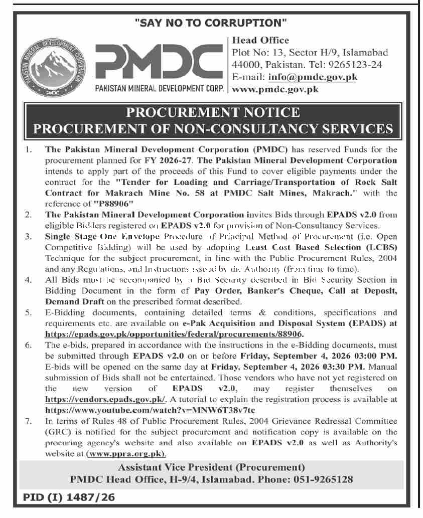 Tender Document