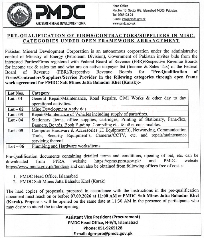 Tender Document