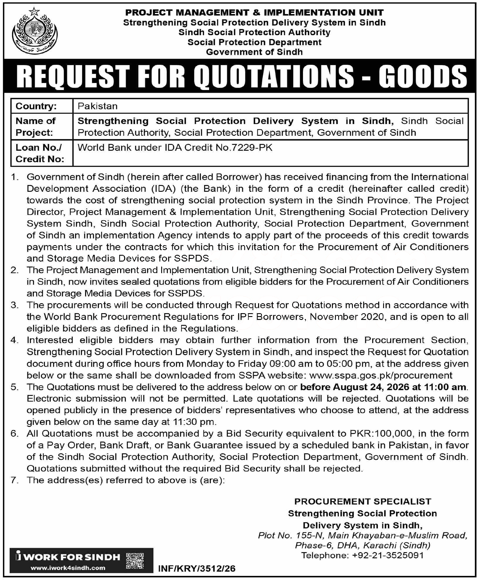 Tender Document