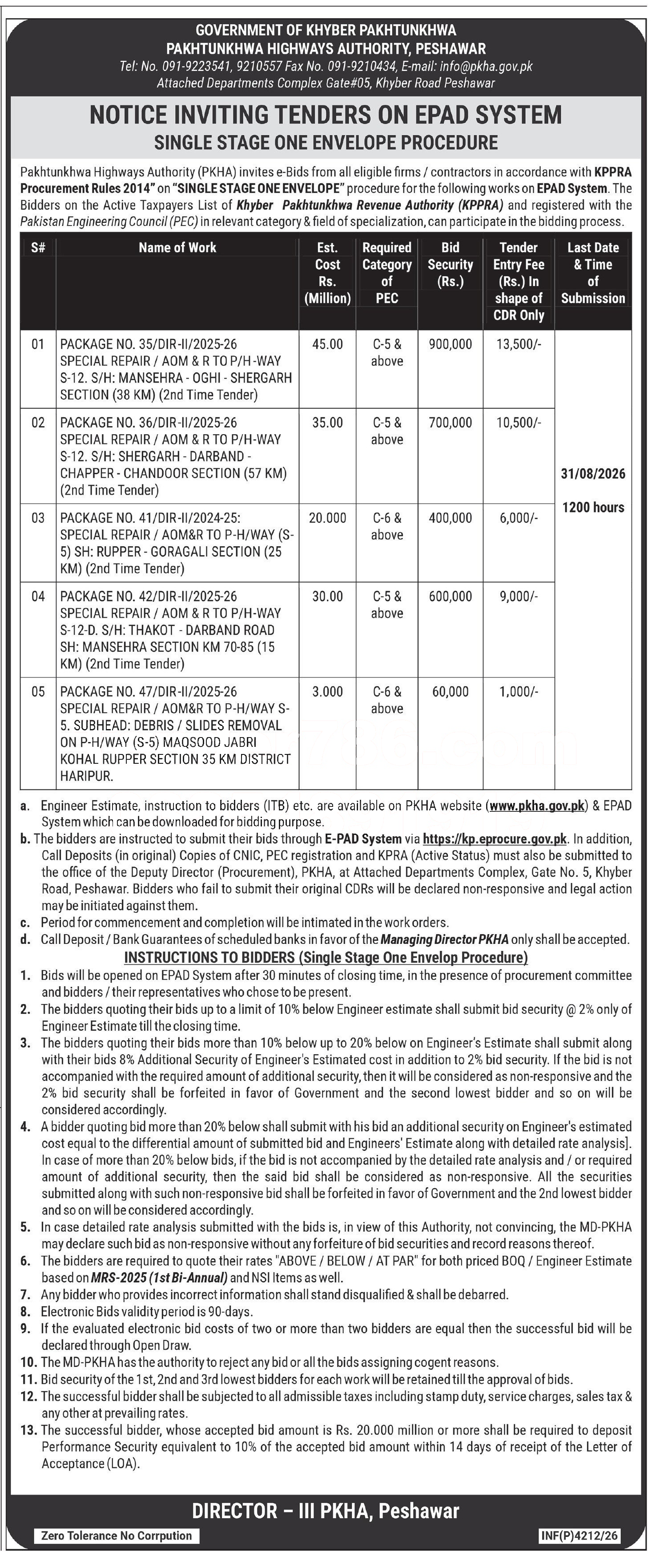 Tender Document