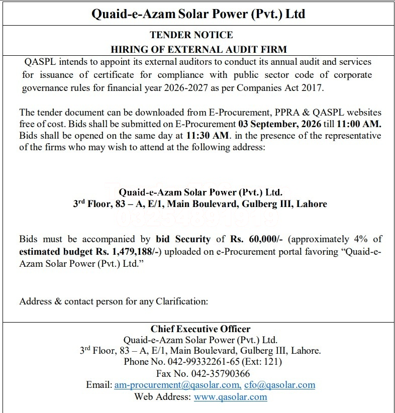 Tender Document
