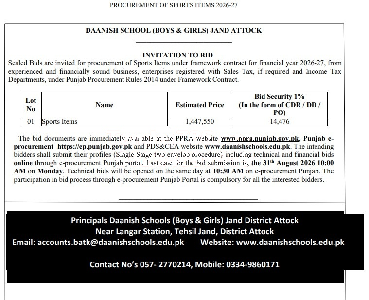 Tender Document