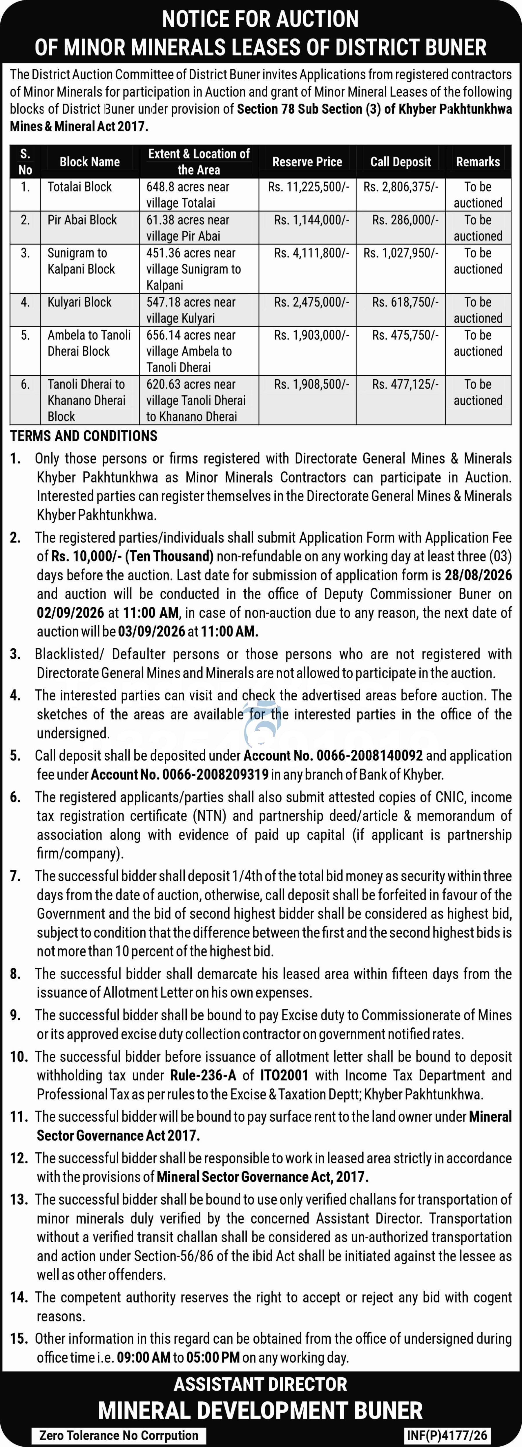 Tender Document