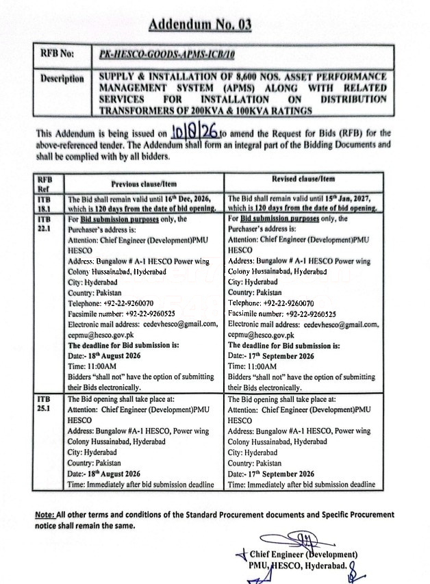Tender Document