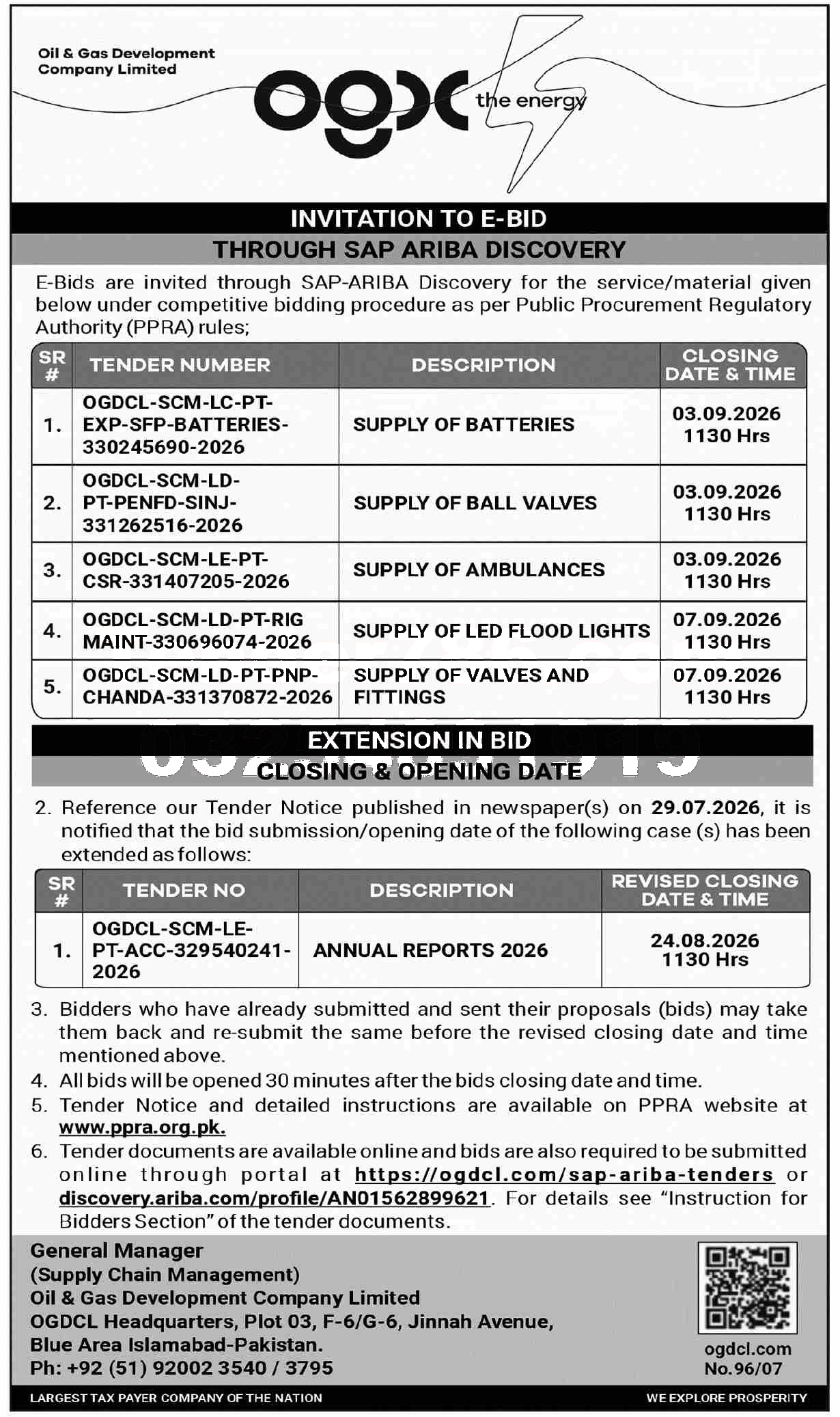 Tender Document