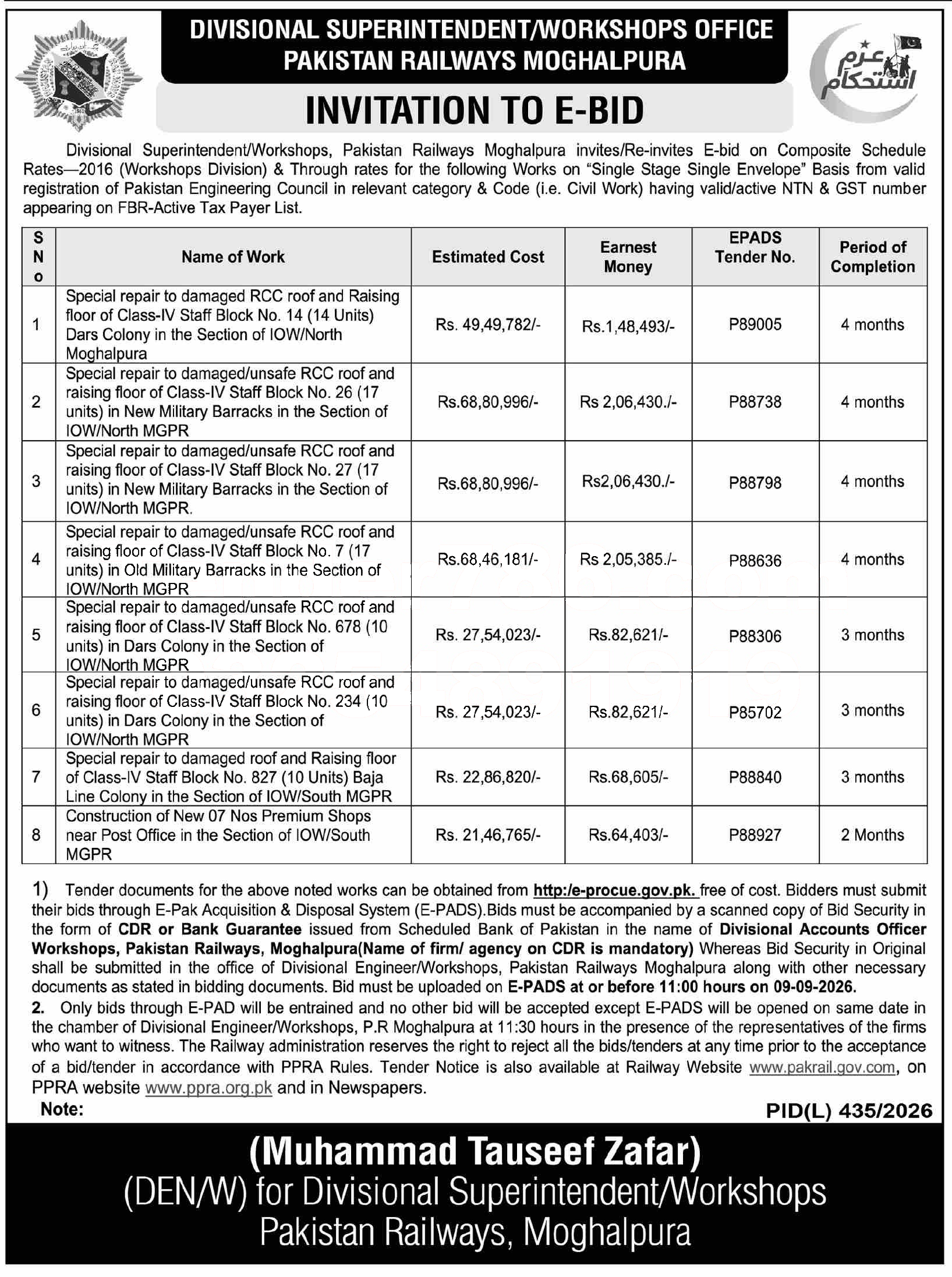 Tender Document