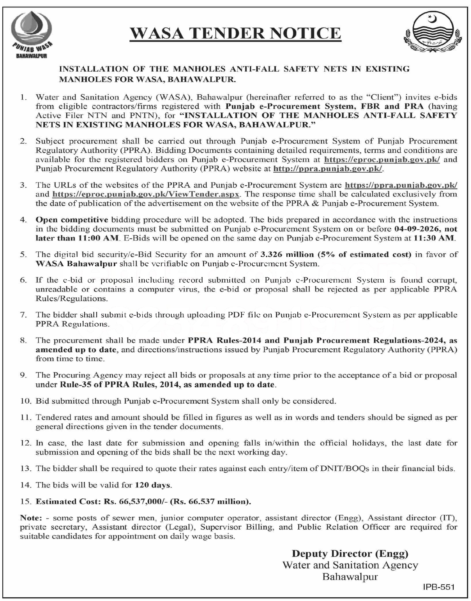 Tender Document