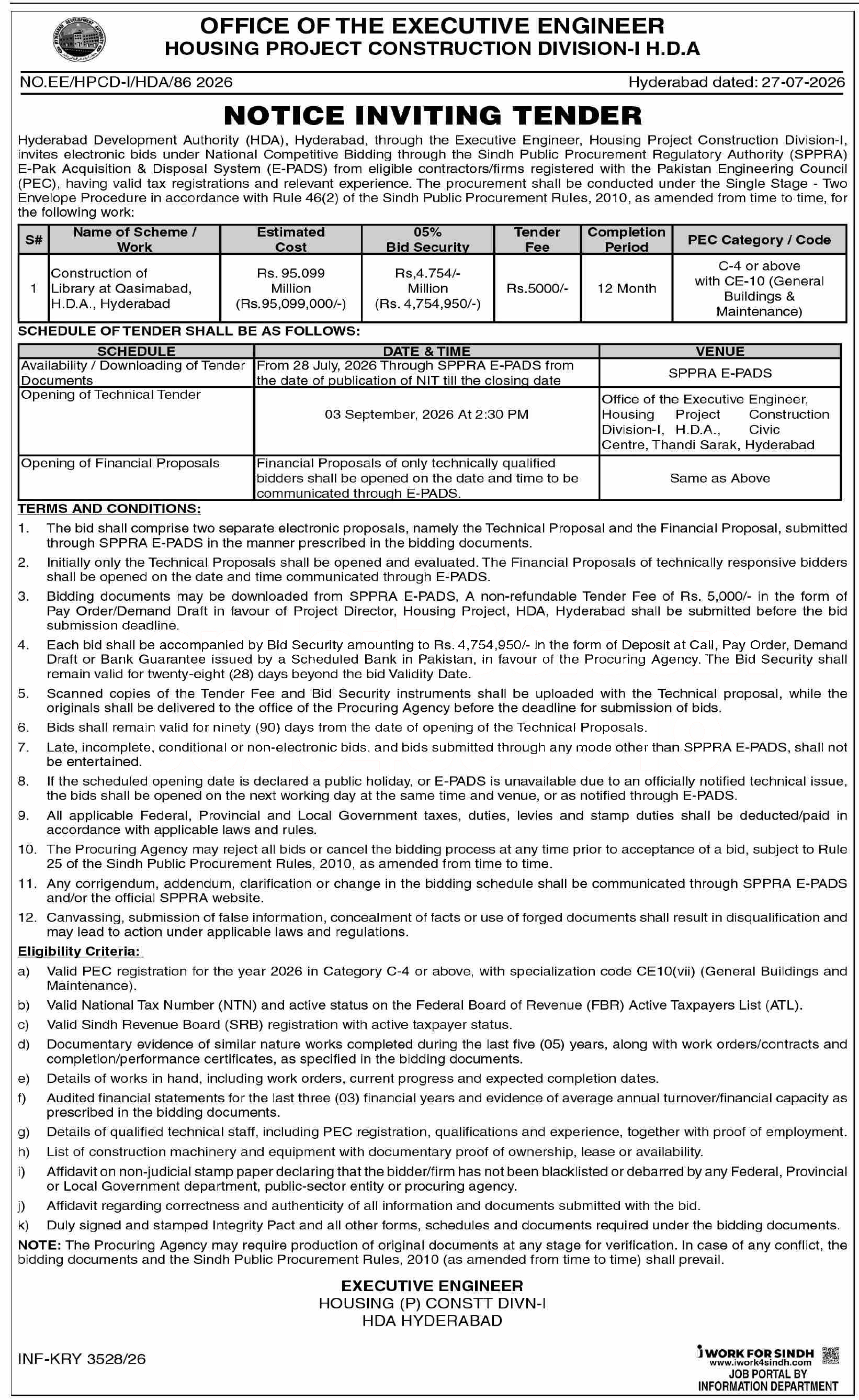 Tender Document