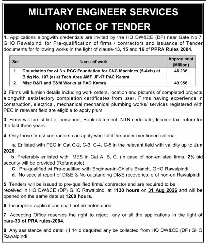 Tender Document