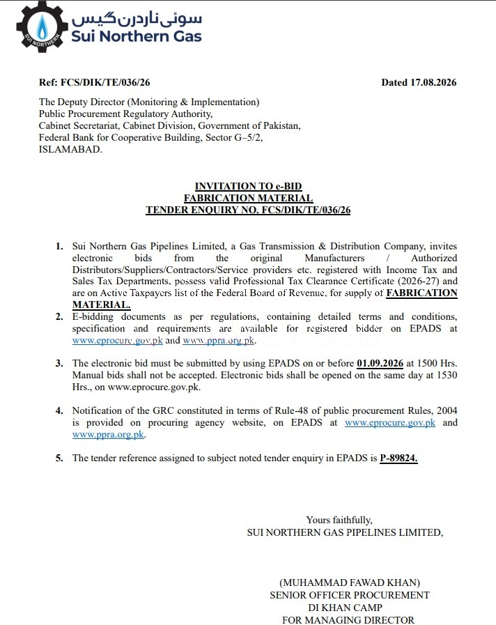 Tender Document