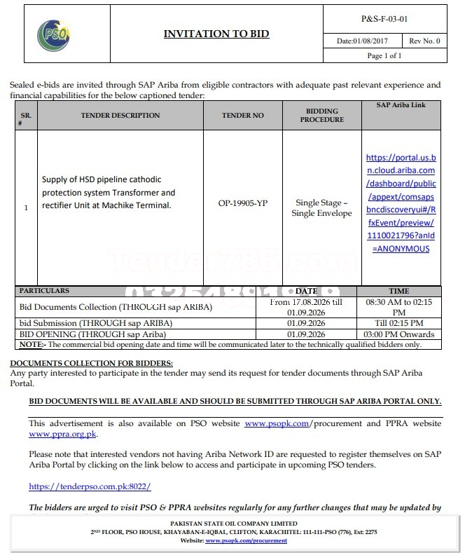 Tender Document